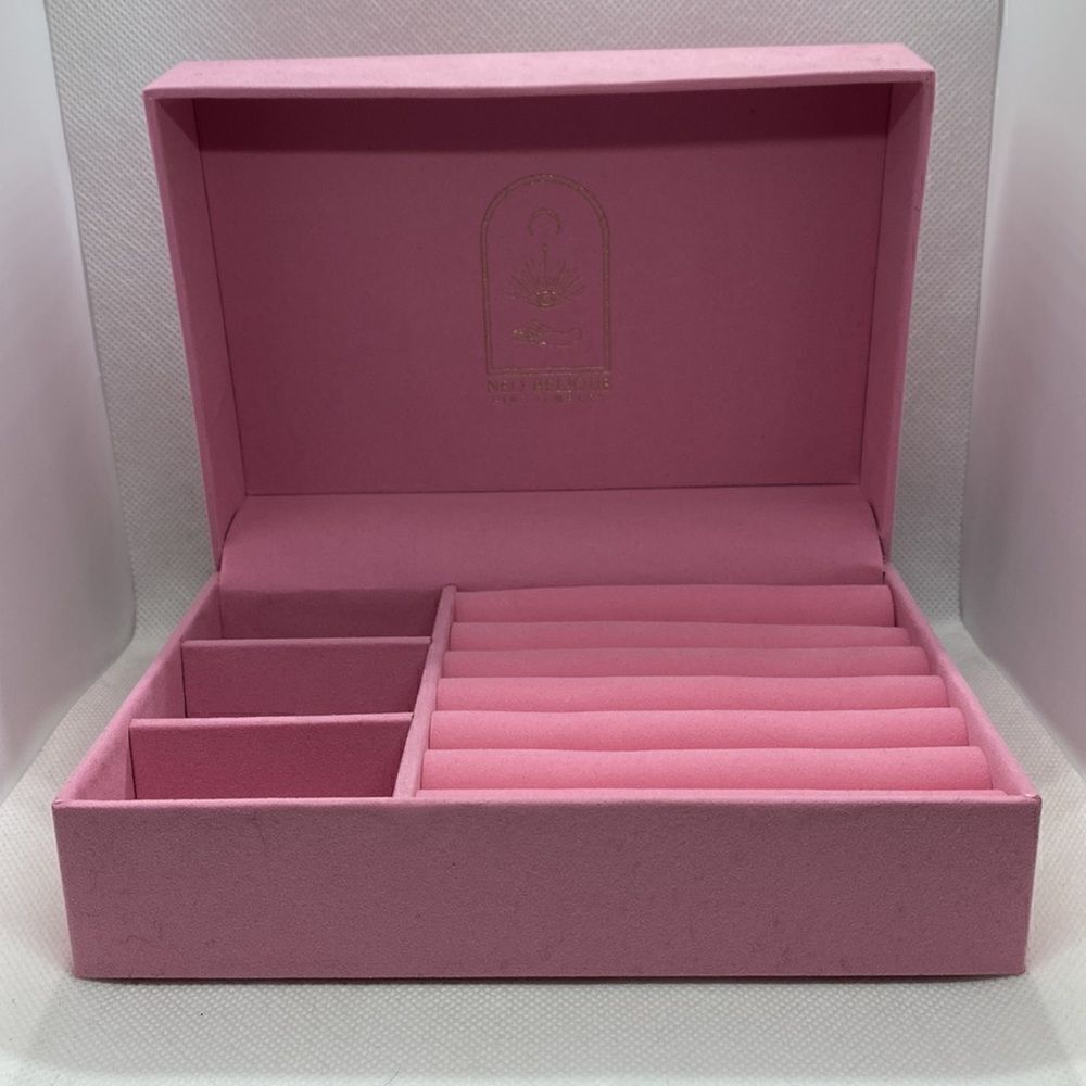 💛 Pink Quote Jewelry Box - Picture 5 of 6
